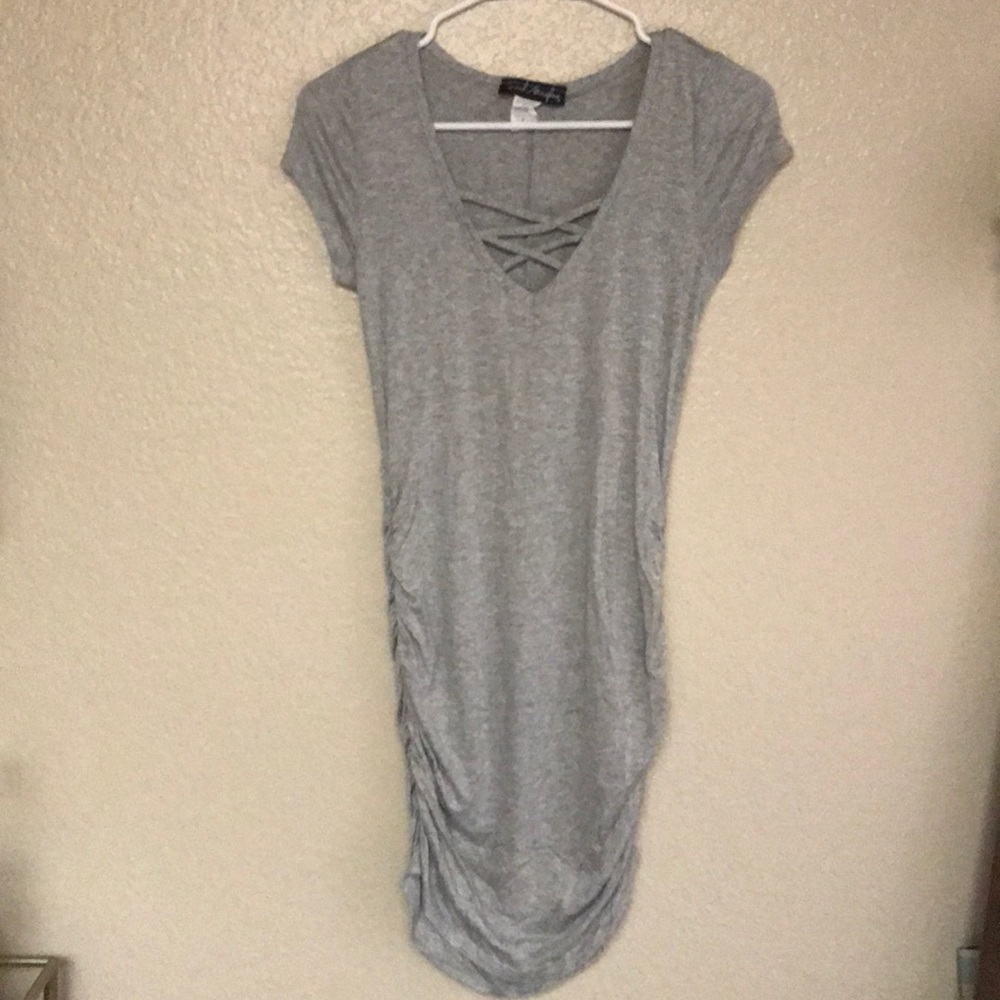 Gray mini dress!